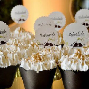 Cupcake Personalizado Felicidades