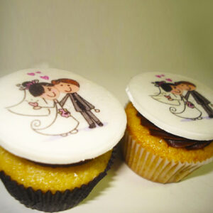 Cupcake personalizado para casamento