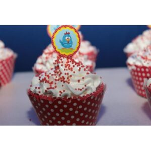 Cupcake personalizado Galinha Pintadinha