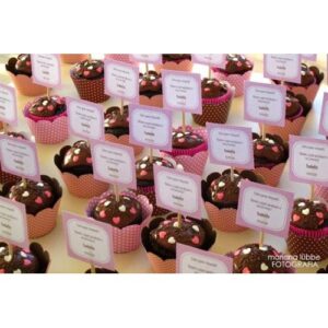 Cupcake personalizado para Aniversários